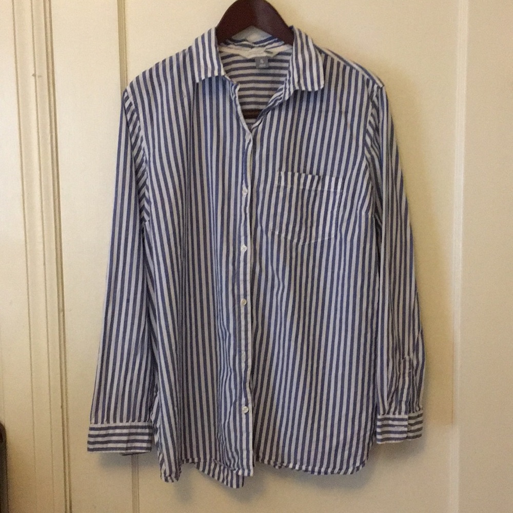 Old Navy Striped Tunic Shirt
